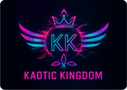 Kaotic Kingdom logo Finn
